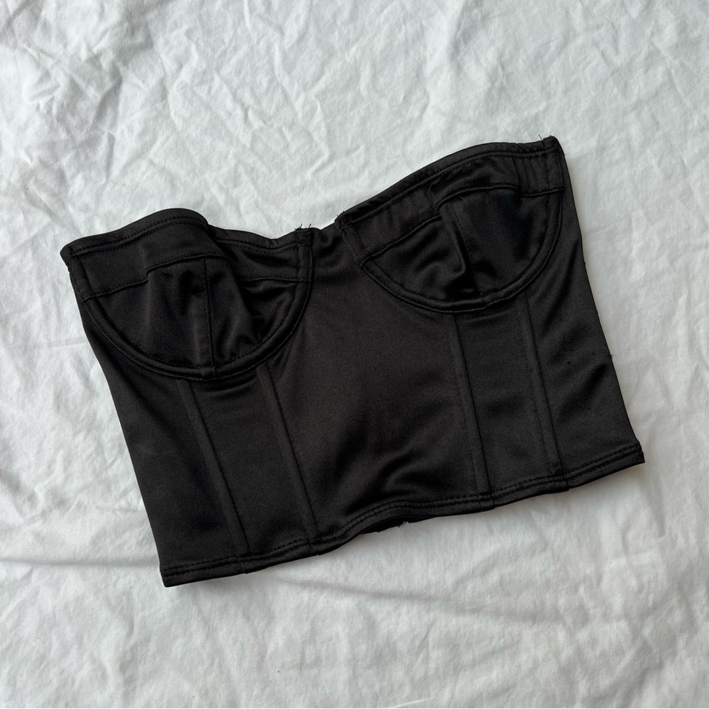 Black corset top